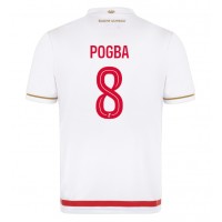 Moški Nogometni dresi AS Monaco Paul Pogba #8 Domači 2025-26 Kratek Rokav